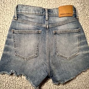 Aritzia Denim Forum Shorts